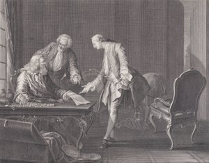 Az örökségét követelő tékozló fiú, kb. 1751.
