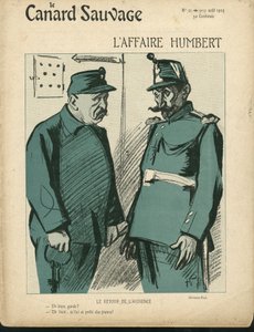 Hermann-Paul (1864-1940) illusztrációja a Le Canard Sauvage, 21. szám borítójára alkotó: Rene George Hermann Paul