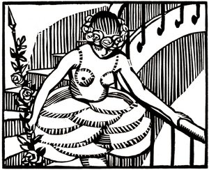 Illusztráció Colette "Mitsou" című könyvéhez alkotó: Rene George Hermann Paul