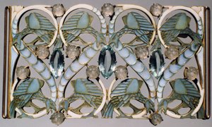Emléktábla, 1920. század vége alkotó: Rene Jules Lalique