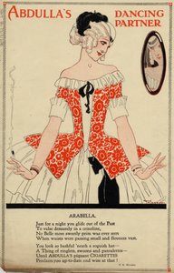 Abdulla cigaretták, 1920-as évek alkotó: Rene Vincent