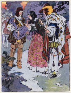 Saint-Cyr tanítványa XIV. Lajos alatt (színes litó) alkotó: Rene Vincent