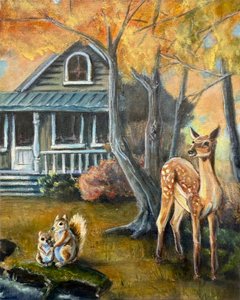  alkotó: Renee Machan Cottagecore Artist