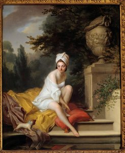 Matthew William Peters fürdőző festménye ((1741/1742-1814) 18. századi Párizs, Musee Cognacq Jay