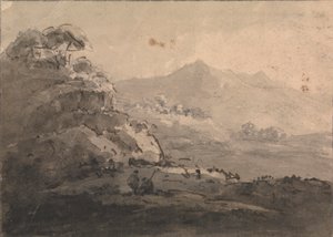 hegyi kilátás alkotó: Rev. William Gilpin