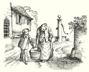 Hans Christian Andersen: Little Tuk (litho) alkotó: Rex (after) Whistler