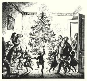 Hans Christian Andersen: A fenyő (litho)