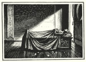 Hans Christian Andersen: A szerencse galócai (litho) alkotó: Rex (after) Whistler