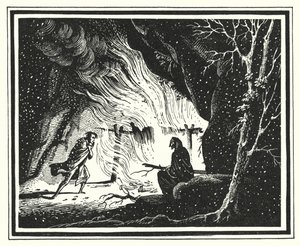 Hans Christian Andersen: A paradicsomkert (litho) alkotó: Rex (after) Whistler