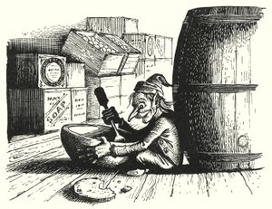 Hans Christian Andersen: The Goblin and The Huckster (litho) alkotó: Rex (after) Whistler