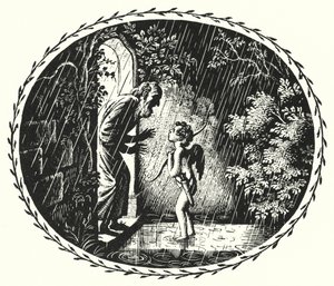 Hans Christian Andersen: The Naughty Boy (litho)