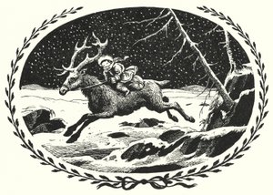 Hans Christian Andersen: A hókirálynő (litho) alkotó: Rex (after) Whistler