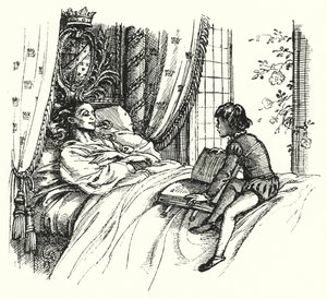 Hans Christian Andersen: A világ legszebb rózsája (litho)