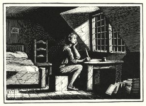 Hans Christian Andersen: Mit látott a Hold (litho)