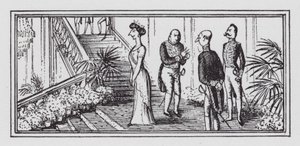 A Külügyminisztérium Pártja (litho) alkotó: Rex (after) Whistler