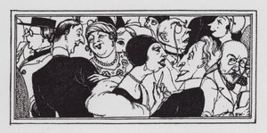 A privát kilátás (litho) alkotó: Rex (after) Whistler
