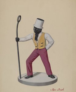 Öntöttvas Dobbie, c. 1936. alkotó: Rex F Bush