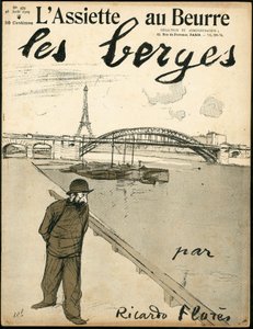 A „” L’Plate au beurre” borítója, 439. szám, Szatirikus színekben alkotó: Ricardo Flores