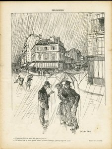 Ricardo Flores (1878-1918) illusztrációja a Le Rire-ben alkotó: Ricardo Flores