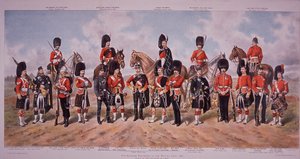 A brit hadsereg skót ezredei 1895-ben