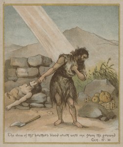 Káin, miután megölte Ábelt