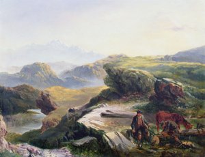 A favágók (olaj, vászon) alkotó: Richard Ansdell