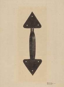 Kilincs alkotó: Richard Barnett