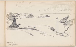 Belle-Île-en-Mer, Port Goulphar alkotó: Richard Baseleer