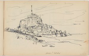 Mont-Saint-Michel alkotó: Richard Baseleer