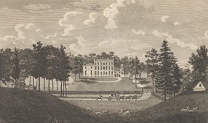 Bradborne, Sevenoke közelében, Kent megyében, Edward Hasted: The History and ..., 1777-90.