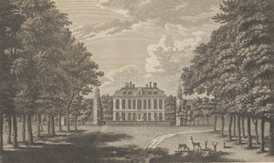 Langley Park, Beckenham közelében, Kentben, Edward Hasted, The History and Topographical ..., 1776-ból.