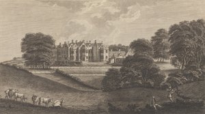 Somerhill, Tunbridge közelében, Kent megyében, Edward Hasted, The History and... című művéből, 1777-90.