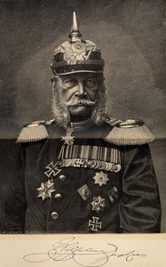 I. Vilmos 1797-1888, Poroszország királya és német császár, 90 évesen, 1887. alkotó: Richard Bong
