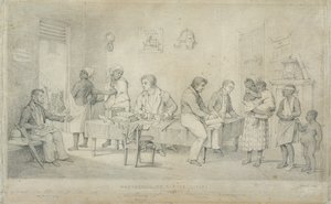 Protector of Slaves Office, Trinidad, 1833 körül (grafit szőtt papíron)