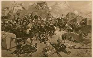 A 92. hegyvidékiek és a 2. gurkha megrohamozzák Gundi Mulla Sahibdadot az afganisztáni kandahári csata és a második angol-afgán háború során
