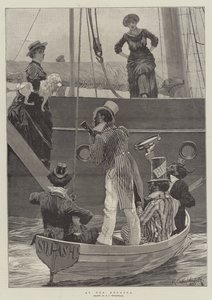 A Regattán (metszet) alkotó: Richard Caton II (after) Woodville