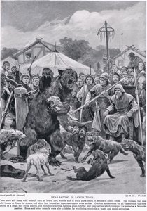 Medvecsalogatás a szász időkben, a "Hutchison