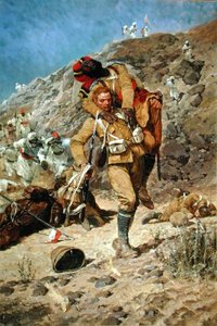 "Isten áldjon Tommy Atkins" alkotó: Richard Caton Woodville