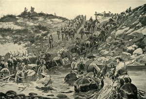 „Frerétől Chieveley-ig – A közlekedés nehézségei”, 1900. alkotó: Richard Caton Woodville II