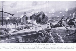 Hogyan robbantott fel egy hidat C A Jarvis lance tizedes Jemappes-ban Mons közelében, és nyerte el a VC-t 1914 augusztusában