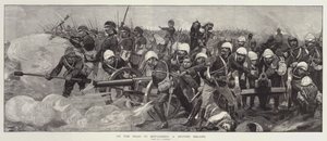 A Metammeh felé vezető úton, a brit téren