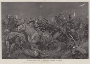 A 19. huszárok éjszakai rohama Lydenburg mellett november 7-én