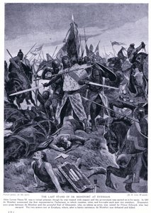 Montford utolsó állása Eveshamben AD1265, 1920-as évek