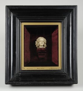Egy lány mellszobra, 1850 körül (viasz) alkotó: Richard Cockle Lucas