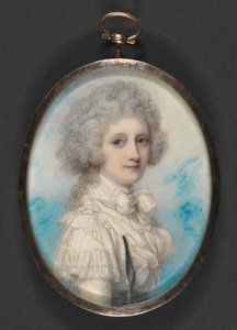 Elizabeth, Hopetown grófnője alkotó: Richard Cosway