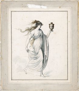 Lady Emma Hamilton portréja alkotó: Richard Cosway