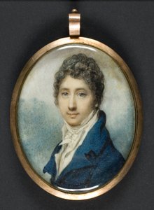 Egy úriember portréja alkotó: Richard Cosway