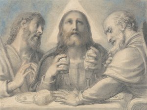 Vacsora Emmausban alkotó: Richard Cosway