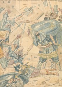 Abimélek halála Thébában alkotó: Richard Dadd
