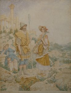 Olasz rusztikus zenészek alkotó: Richard Dadd